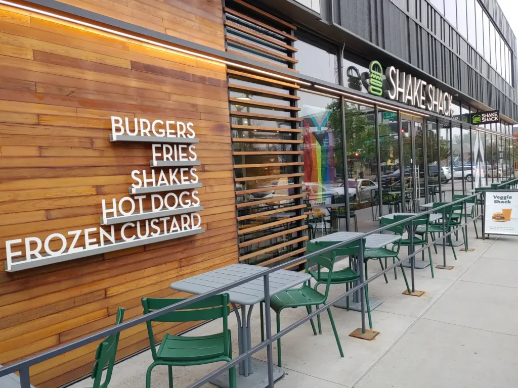 Shake Shack at Cherry Creek Shopping Center, Denver, Colorado